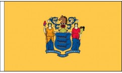 New Jersey Table Flags
